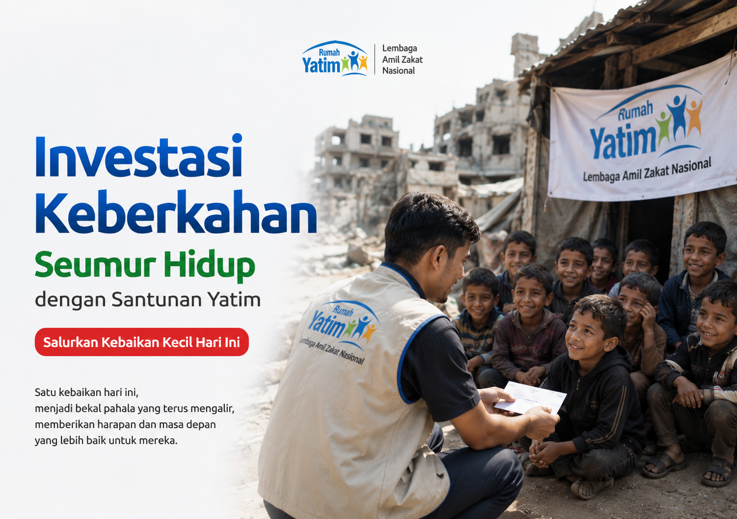 Tangan Kita, Harapan Mereka : Ayo Santuni Yatim & Dhuafa!