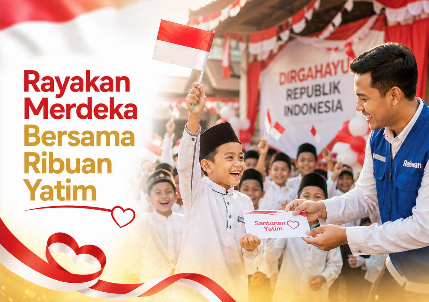 Kemerdekaan untuk Ribuan Senyum Yatim