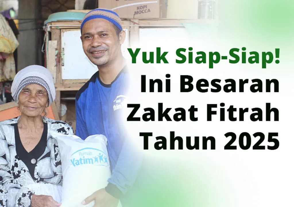 Besaran Zakat Fitrah 2025: Segini yang Harus Anda Bayarkan