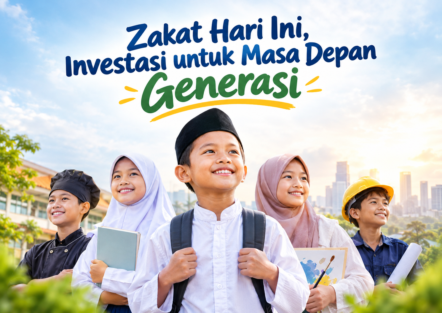 Zakatmu Hari Ini, Bekali Generasi Raih Mimpi